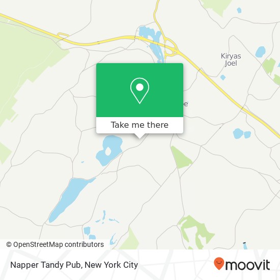 Napper Tandy Pub map