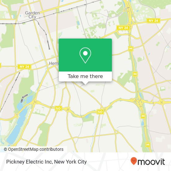 Mapa de Pickney Electric Inc