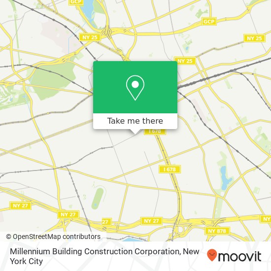 Millennium Building Construction Corporation map
