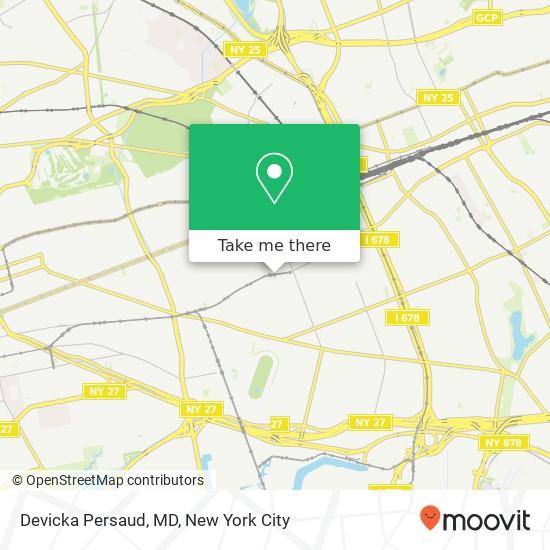 Mapa de Devicka Persaud, MD