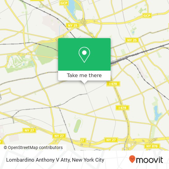 Lombardino Anthony V Atty map