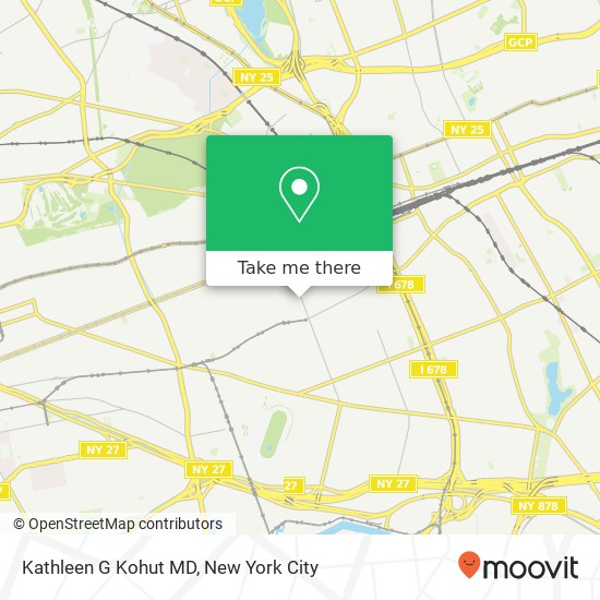Kathleen G Kohut MD map