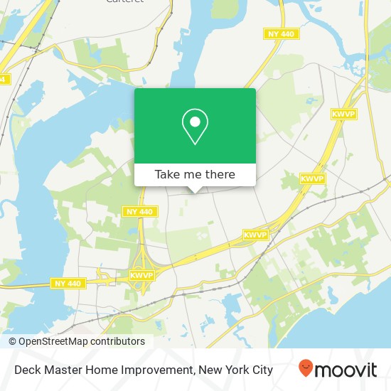 Mapa de Deck Master Home Improvement