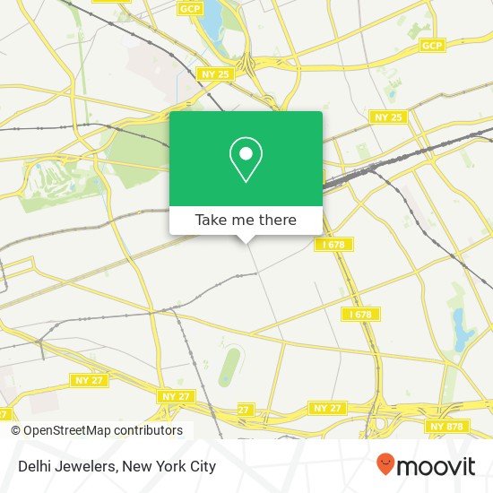 Delhi Jewelers map