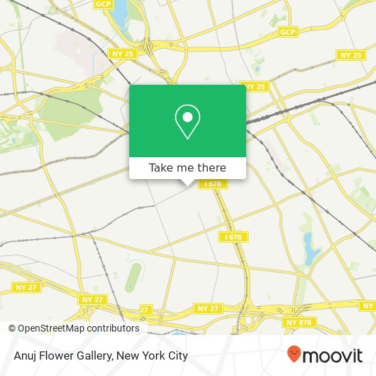 Mapa de Anuj Flower Gallery