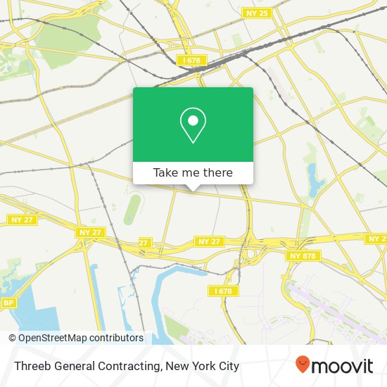 Threeb General Contracting map