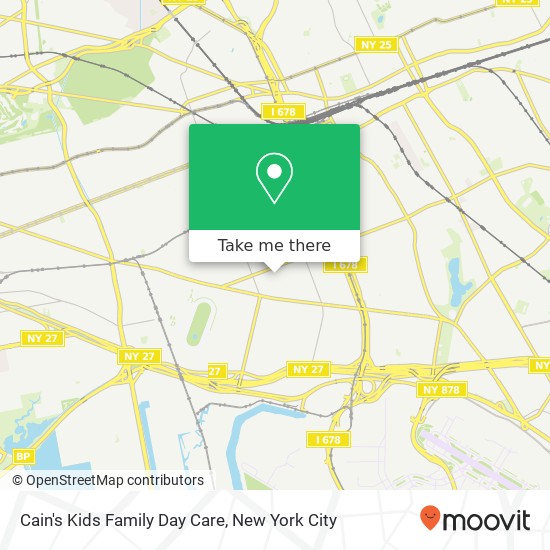 Cain's Kids Family Day Care map