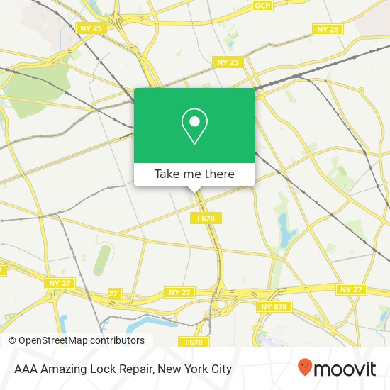 Mapa de AAA Amazing Lock Repair