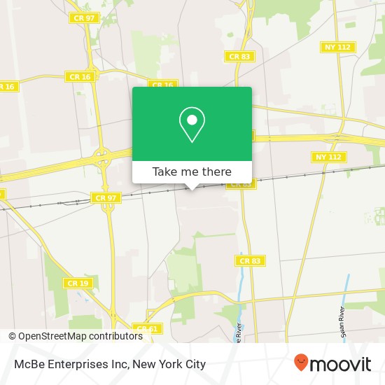 McBe Enterprises Inc map