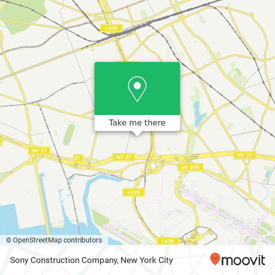 Mapa de Sony Construction Company
