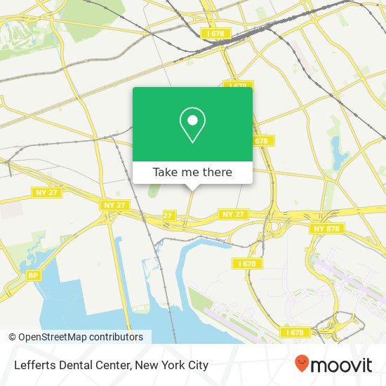 Lefferts Dental Center map