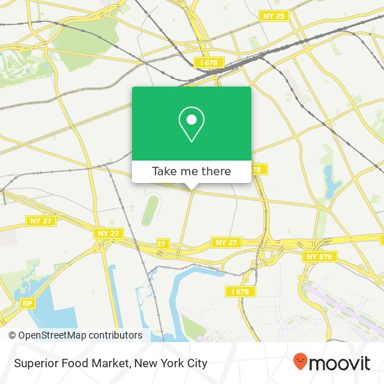 Mapa de Superior Food Market