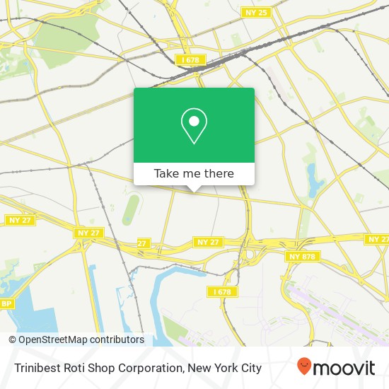 Trinibest Roti Shop Corporation map