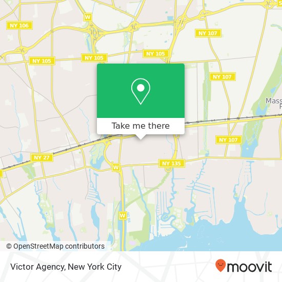 Victor Agency map