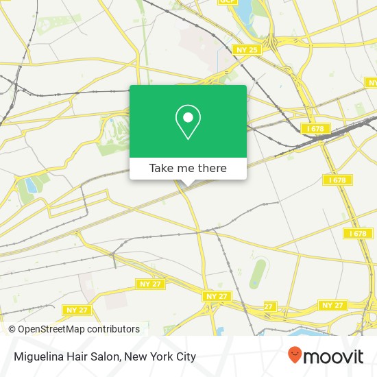 Mapa de Miguelina Hair Salon