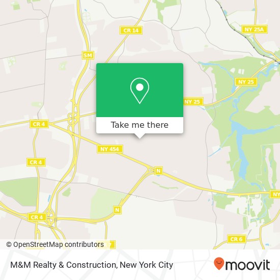 M&M Realty & Construction map