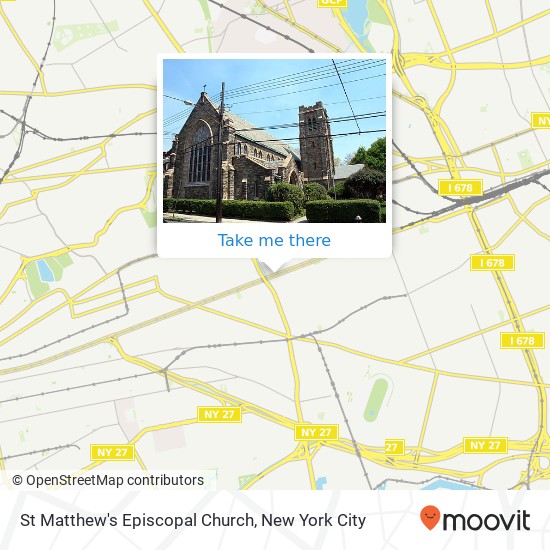 St Matthew's Episcopal Church map