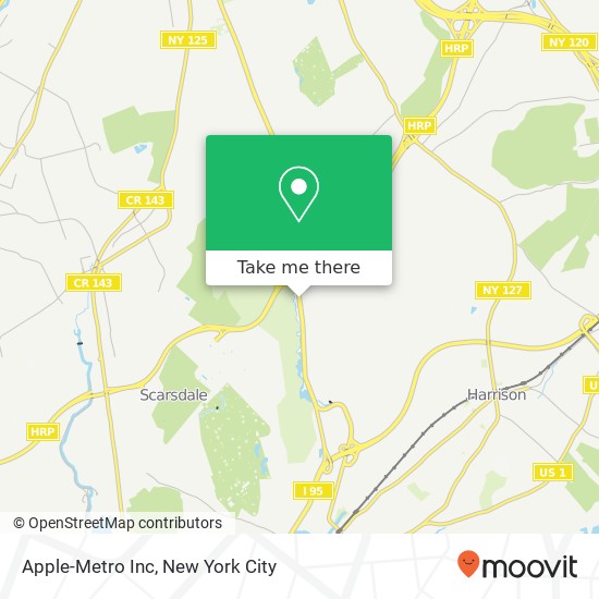 Apple-Metro Inc map