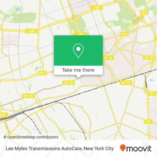 Lee Myles Transmissions AutoCare map