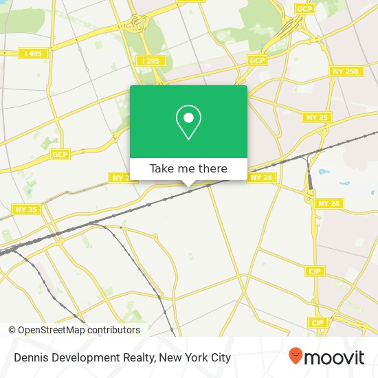 Dennis Development Realty map