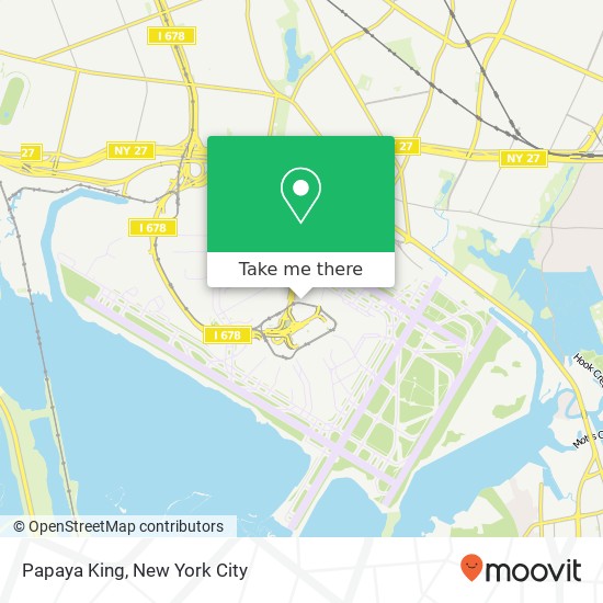 Papaya King map
