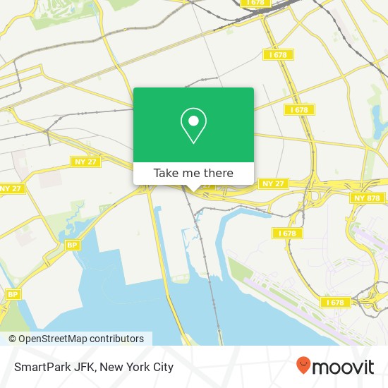 SmartPark JFK map