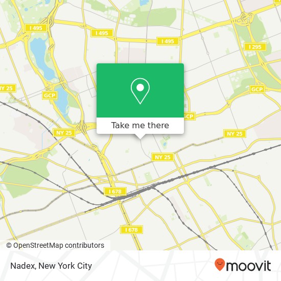 Nadex map