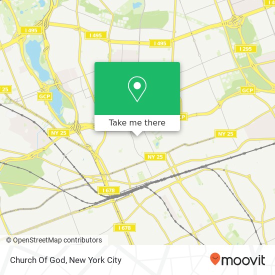 Church Of God map