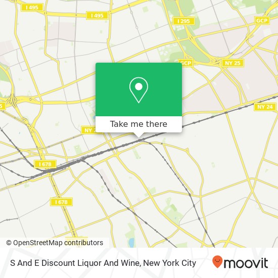 S And E Discount Liquor And Wine map