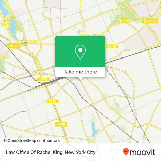 Mapa de Law Office Of Rachel King