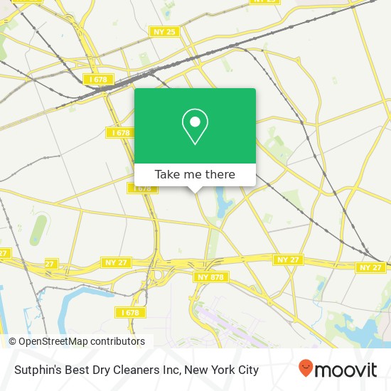 Sutphin's Best Dry Cleaners Inc map