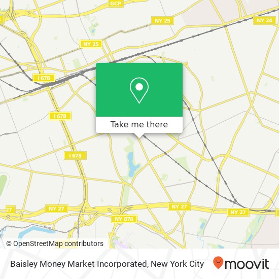 Baisley Money Market Incorporated map