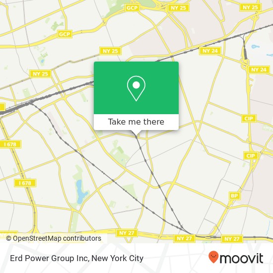 Erd Power Group Inc map