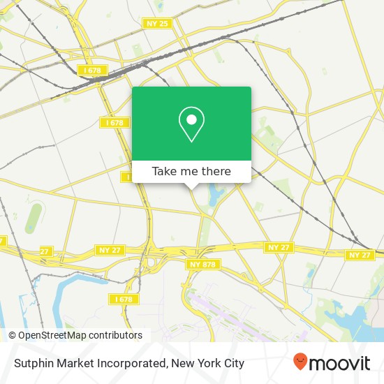 Sutphin Market Incorporated map