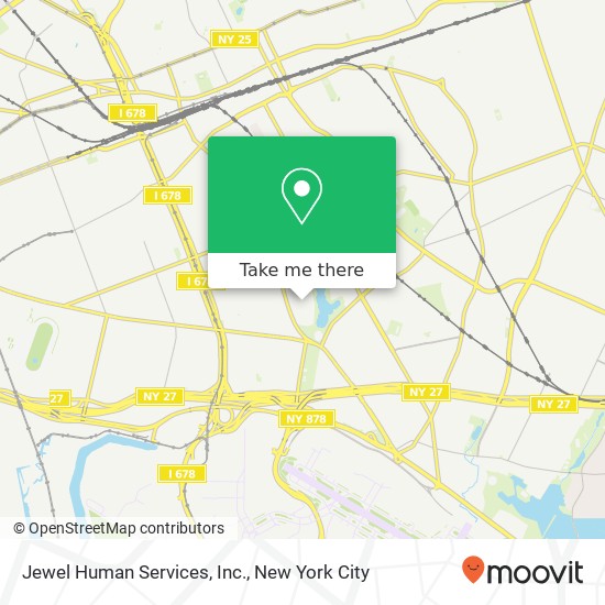 Jewel Human Services, Inc. map