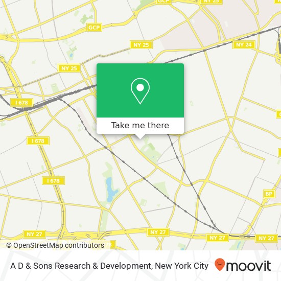 A D & Sons Research & Development map