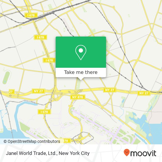 Janel World Trade, Ltd. map
