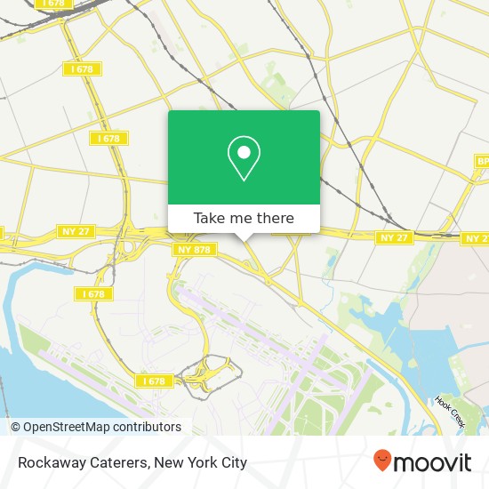 Mapa de Rockaway Caterers