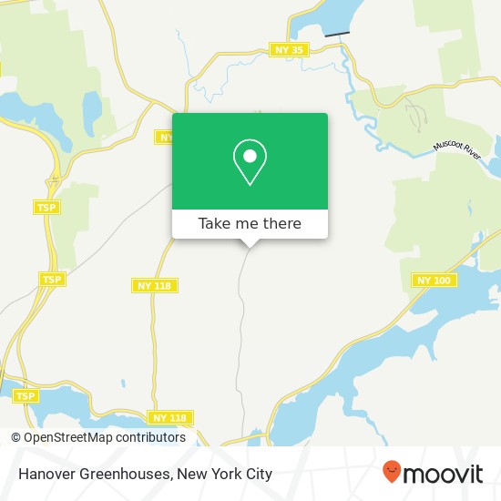 Hanover Greenhouses map