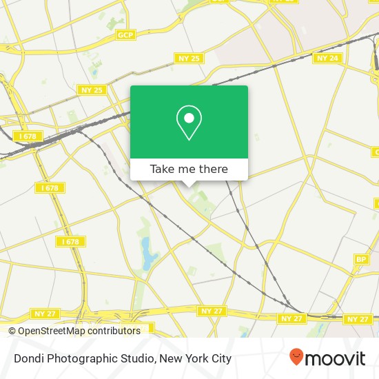Dondi Photographic Studio map