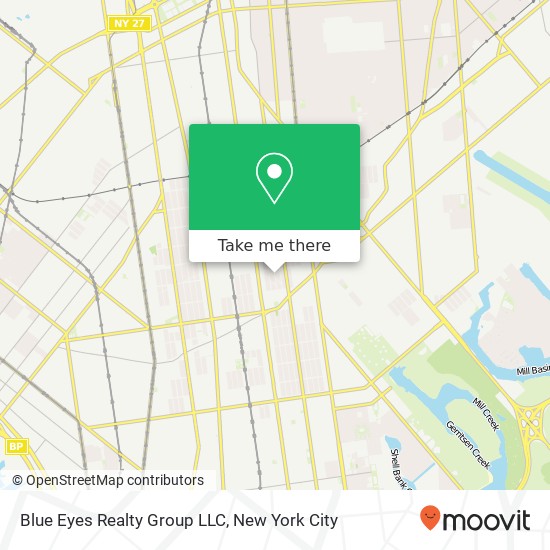 Mapa de Blue Eyes Realty Group LLC