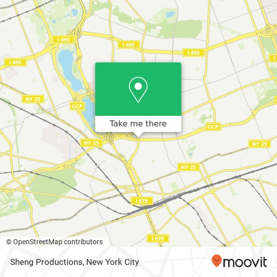 Sheng Productions map