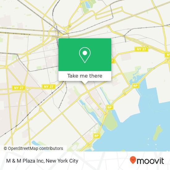 Mapa de M & M Plaza Inc