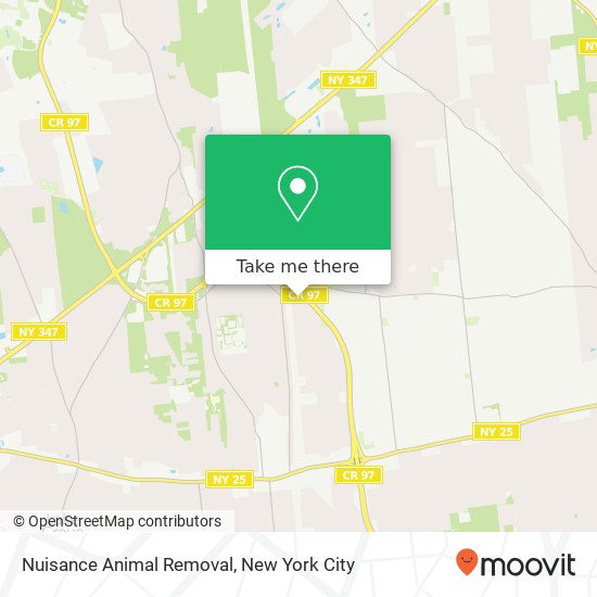 Mapa de Nuisance Animal Removal