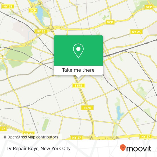 TV Repair Boys map