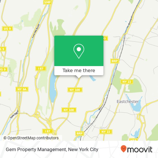 Mapa de Gem Property Management