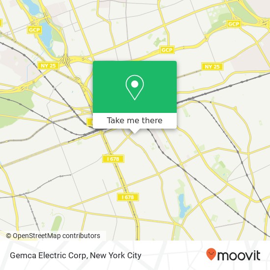 Gemca Electric Corp map