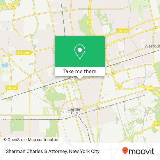 Mapa de Sherman Charles S Attorney