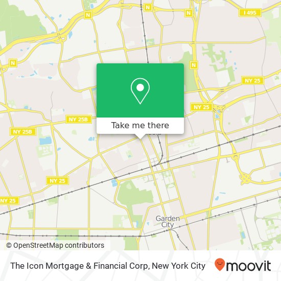 Mapa de The Icon Mortgage & Financial Corp