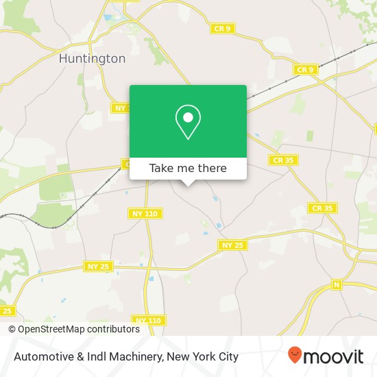 Mapa de Automotive & Indl Machinery